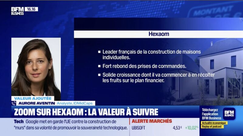 aurore-aventin-BFM bourse-Hexaom